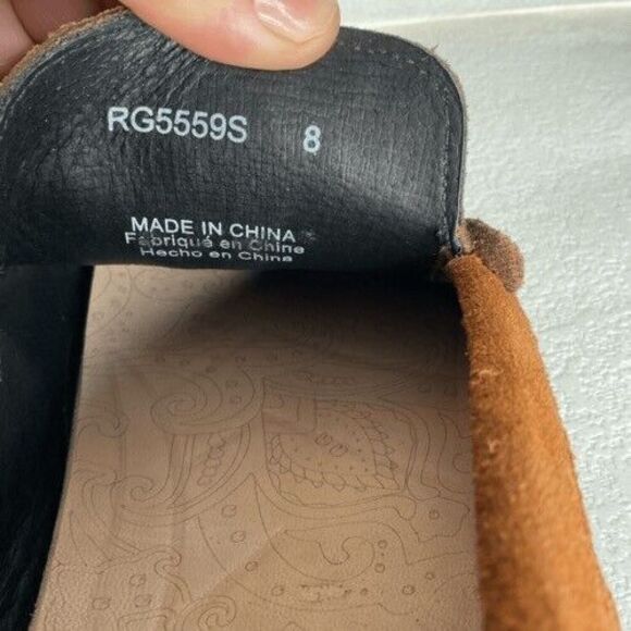 Robert Graham Tequila Paisley Embossed Driving Loafers Moccasins Men Size 8 - Picture 2 of 15